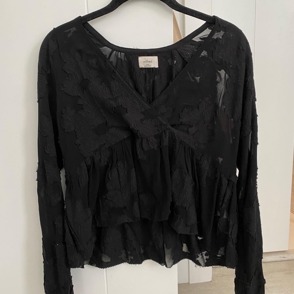 Wilfred peplum blouse